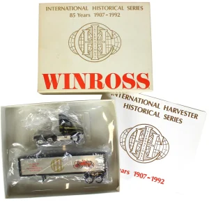 Manufacturer_WINROSS Box Trucks & Trailers<1/64 International Harvester Historical Series #1 Semi by Winross
