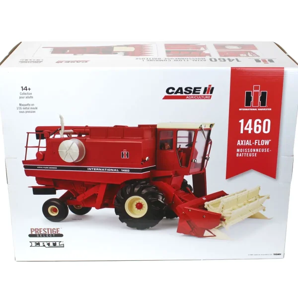 Manufacturer_ERTL Combines & Harvesters<1/16 International Harvester 1460 Combine, ERTL Case IH Prestige Select #1