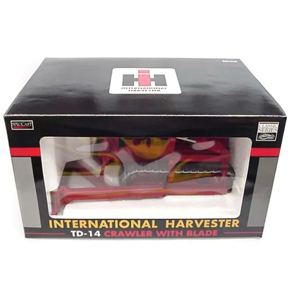 Manufacturer_SpecCast Crawlers & Dozers<1/16 International Harvester TD-14A with Blade & Steel Tracks