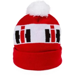 Outback Toys Ih Farmall<International Harvester Beanie Cap with Red Brim and White Top