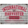 Outback Toys Branded Signs<International Harvester Corrugated Tin Sign, 23.5in x 17.5in