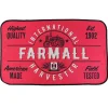 Outback Toys Outdoor<International Harvester Farmall Est. 1902 Doormat, 30in x 17.75in