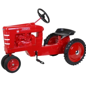 Manufacturer_Scale Models Ih Farmall & Case Ih<International Harvester Farmall M Narrow Front Pedal Tractor with White Stripe Grille