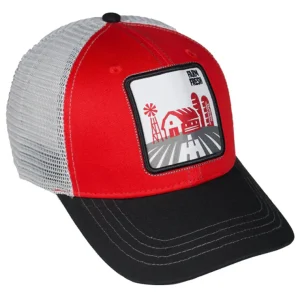 Outback Toys Case Ih & Ji Case<International Harvester Farm Fresh Patch Mesh Back Trucker Hat