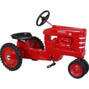 Manufacturer_Scale Models Ih Farmall & Case Ih<International Harvester Farmall M Narrow Front Pedal Tractor with White Stripe Grille