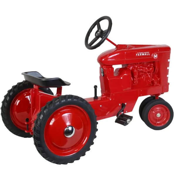 Manufacturer_Scale Models Ih Farmall & Case Ih<International Harvester Farmall M Narrow Front Pedal Tractor with White Stripe Grille