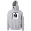 Outback Toys Ih Farmall<International Harvester Grey Neck Gaiter Hooded Sweatshirt