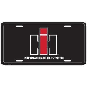 Outback Toys Tools & Auto<International Harvester 12in x 6in Black License Plate