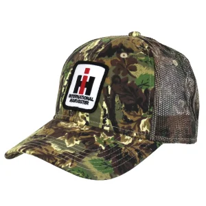 Outback Toys Ih Farmall<International Harvester Logo Camo Cap with Mesh Back
