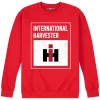 Outback Toys Ih Farmall<International Harvester Logo Red Crew Neck Sweatshirt