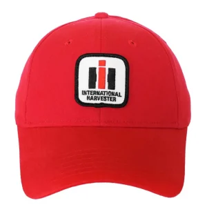 Outback Toys Ih Farmall<International Harvester Logo Solid Red Cap