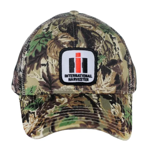 Outback Toys Ih Farmall<International Harvester Logo Camo Cap with Mesh Back