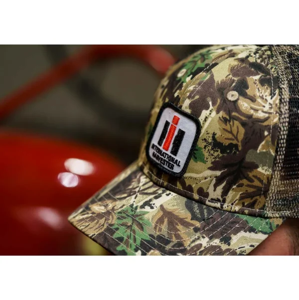 Outback Toys Ih Farmall<International Harvester Logo Camo Cap with Mesh Back