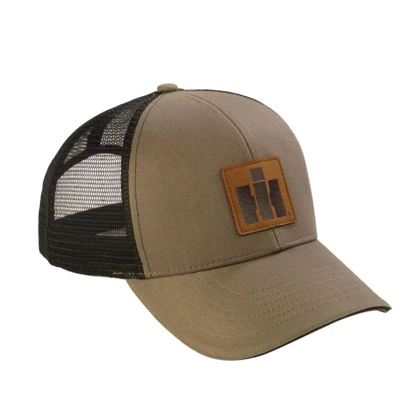 Outback Toys Ih Farmall<International Harvester Patch Logo Sanded Moss Cap with Mesh Back