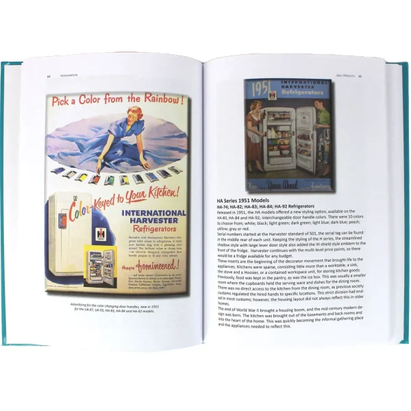 Manufacturer_Other Books, Calendars & Dvds<International Harvester Refrigeration 236 Page Book by Sarah Tomac