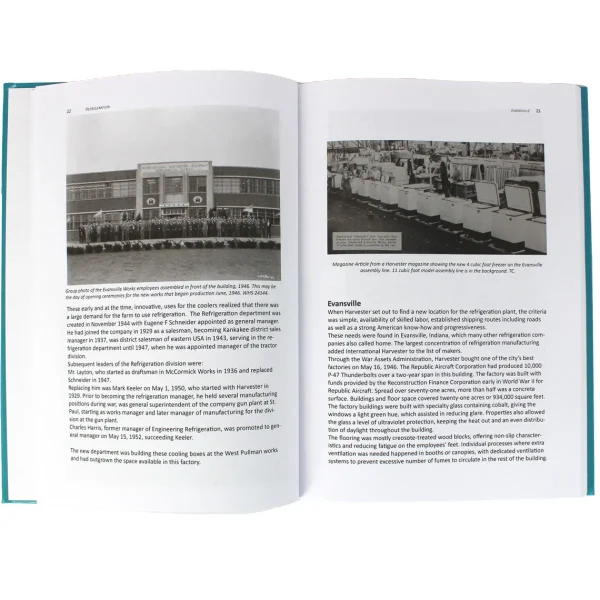 Manufacturer_Other Books, Calendars & Dvds<International Harvester Refrigeration 236 Page Book by Sarah Tomac