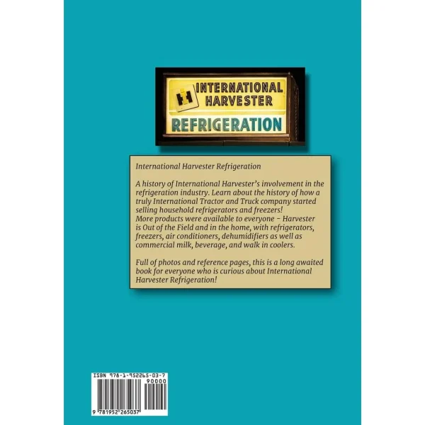 Manufacturer_Other Books, Calendars & Dvds<International Harvester Refrigeration 236 Page Book by Sarah Tomac