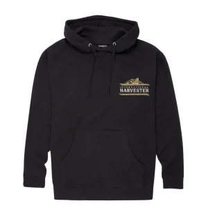 Outback Toys Ih Farmall<International Harvester Vintage Style Black Hooded Sweatshirt