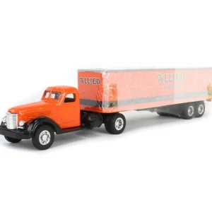 Manufacturer_ERTL Box Trucks & Trailers<1/64 1947 International KB-12 Cab and Allied Box Trailer