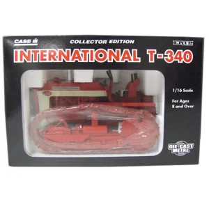 Manufacturer_ERTL Crawlers & Dozers<1/16 International T-340 Crawler with Metal Tracks, Collector Edition by ERTL