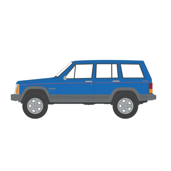 Manufacturer_Greenlight Collectibles Cars & Suvs<1/64 1991 Jeep Cherokee, Jeep 80th Ann., Anniversary Collection Series 14