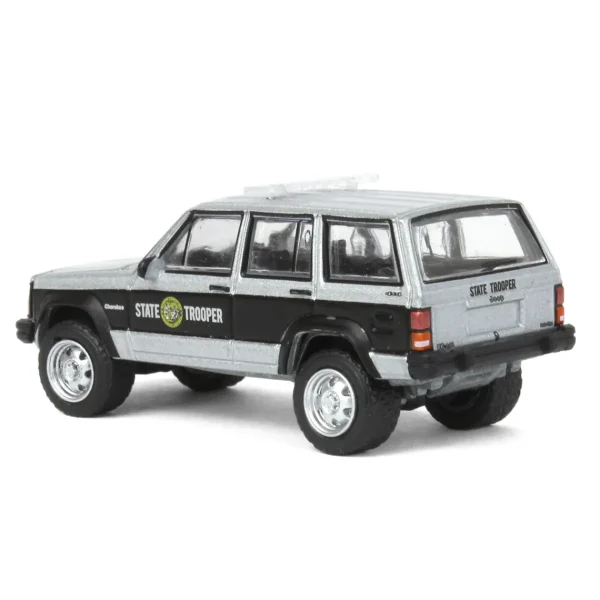 Outback Toys Emergency Vehicles<1/64 1995 Jeep Cherokee, North Carolina HWY Patrol, Hot Pursuit 43