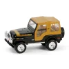 Manufacturer_Greenlight Collectibles Cars & Suvs<1/64 1976 Jeep CJ-5 Renegade Lifted with Off-Road Bumper, Black, All-Terrain Series 16