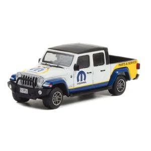 Manufacturer_Greenlight Collectibles Cars & Suvs<1/64 2021 Jeep Gladiator, Mopar Parts & Service, Running on Empty Series 14