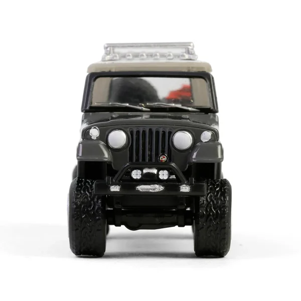 Manufacturer_Greenlight Collectibles Cars & Suvs<1/64 1970 Jeep Jeepster Commando with Off-Road Parts, Chevron Special Edition Series 1