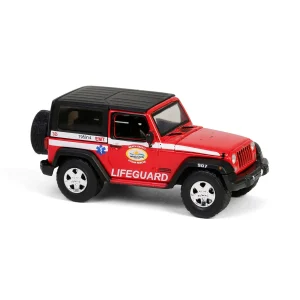 Manufacturer_Greenlight Collectibles Cars & Suvs | Emergency Vehicles<1/64 2011 Jeep Wrangler, Volusia County Florida Beach Safety Ocean Rescue Lifeguard/EMT, First Responders Series 2