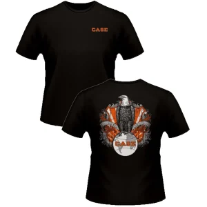Outback Toys Case Ih & Ji Case<J.I. Case Old Abe Black Short Sleeve T-shirt