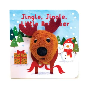 Outback Toys Books, Calendars & Dvds<Jingle Jingle Little Reindeer Puppet Board Book