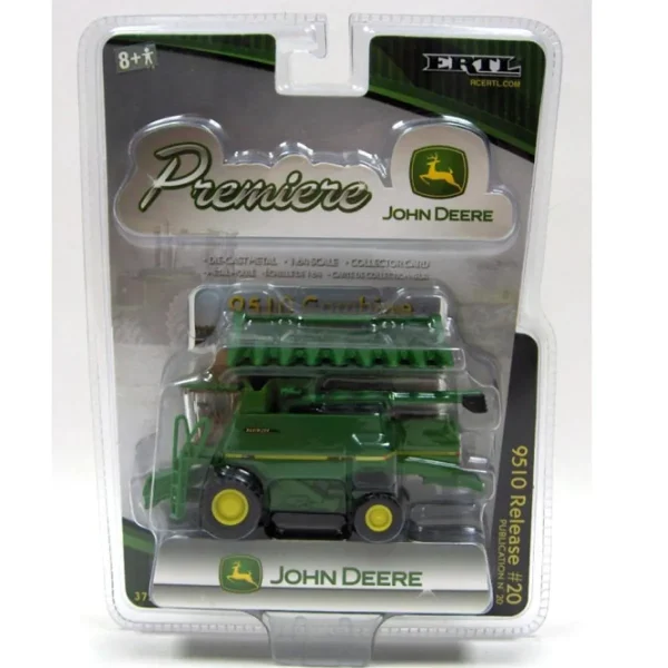 Manufacturer_ERTL Combines & Harvesters<1/87 John Deere 9510 Combine with Head, ERTL Premiere Series #20