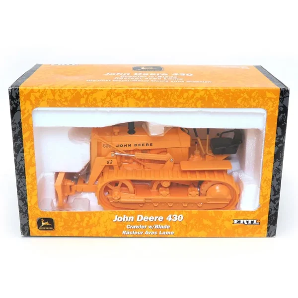 Manufacturer_ERTL Crawlers & Dozers<1/16 John Deere 430 Crawler with Metal Blade