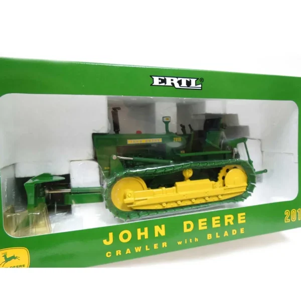 Manufacturer_ERTL Crawlers & Dozers<1/16 John Deere 2010 Diesel Crawler with 6-way Blade, 2003 Plow City Show