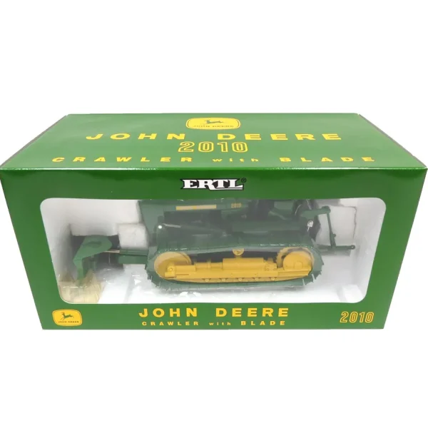 Manufacturer_ERTL Crawlers & Dozers<1/16 John Deere 2010 Diesel Crawler with 6-way Blade, 2003 Plow City Show