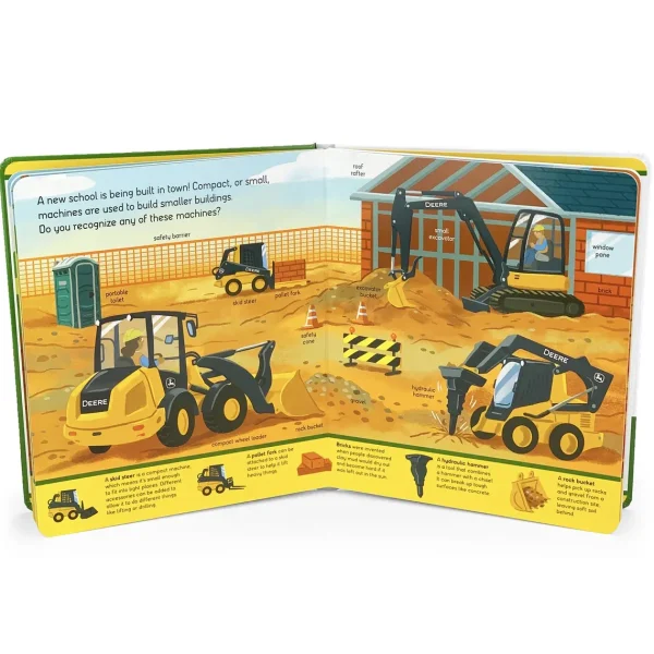 Outback Toys Books, Calendars & Dvds<John Deere 100 First Words Board Book