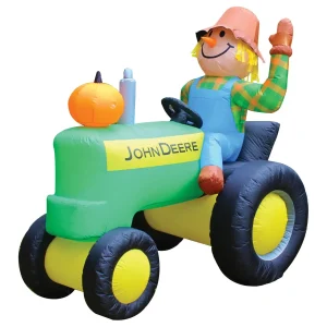 Outback Toys Christmas DéCor | Outdoor<John Deere 6 Foot Inflatable Fall Tractor with Scarecrow