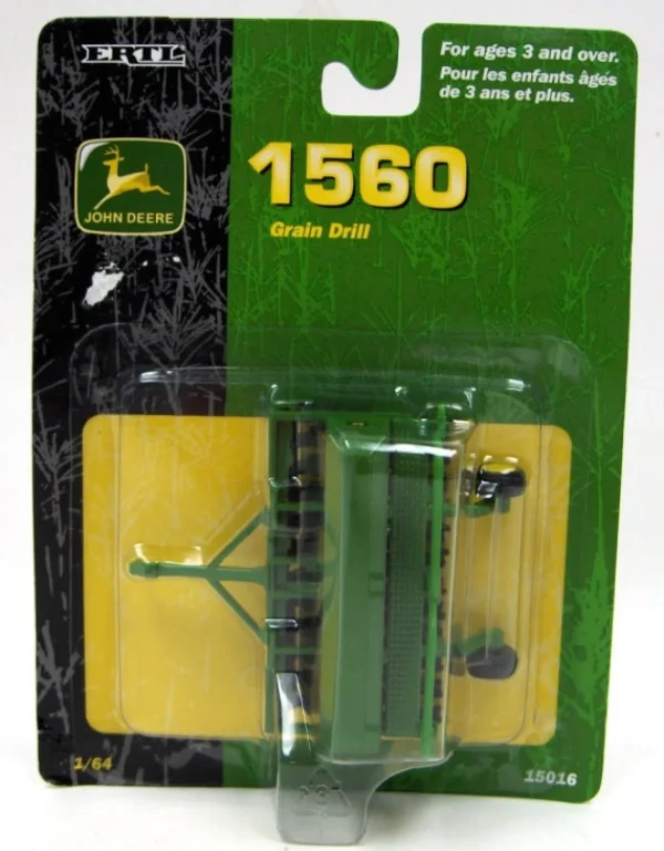 Manufacturer_ERTL Implements<1/64 John Deere 1560 Grain Drill by ERTL
