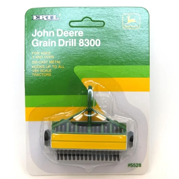 Manufacturer_ERTL Implements<1/64 John Deere 8300 Grain Drill with Die-cast Frame by ERTL