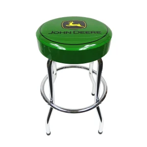 Outback Toys Kitchen | Tools & Auto<John Deere 29 Inch Green Stool with Chrome Plated Legs
