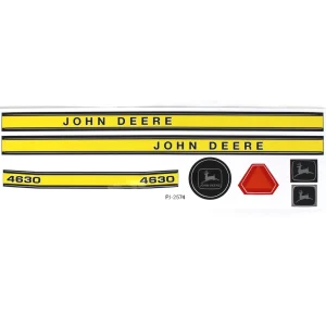 Manufacturer_Other John Deere<John Deere 4630 Pedal Tractor Decal Sheet