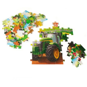 Manufacturer_ERTL Games & Puzzles | Preschool Playroom<John Deere 70 Piece Kids Puzzle