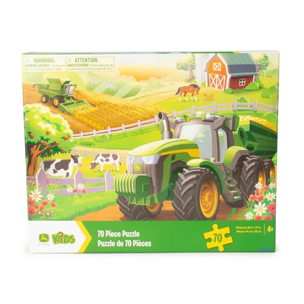 Manufacturer_ERTL Games & Puzzles | Preschool Playroom<John Deere 70 Piece Kids Puzzle