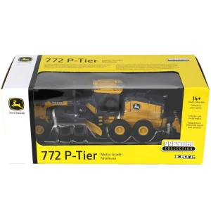 Manufacturer_ERTL Graders<1/50 John Deere 772 P-Tier Motor Grader, ERTL Prestige Collection