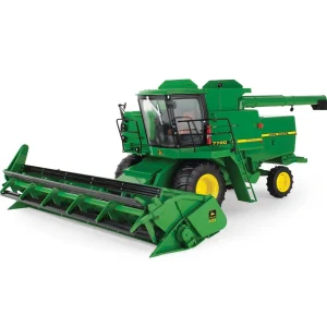 Manufacturer_ERTL Combines & Harvesters<1/16 John Deere 7720 Titan II Combine with Corn & Grain Heads, ERTL Prestige Select #4