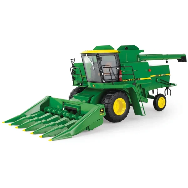 Manufacturer_ERTL Combines & Harvesters<1/16 John Deere 7720 Turbo Combine with Corn & Grain Heads, ERTL Prestige Select #4