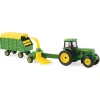 Manufacturer_ERTL Combines & Harvesters<1/64 John Deere 4960 with Pull-Type Forage Harvester and Wagon