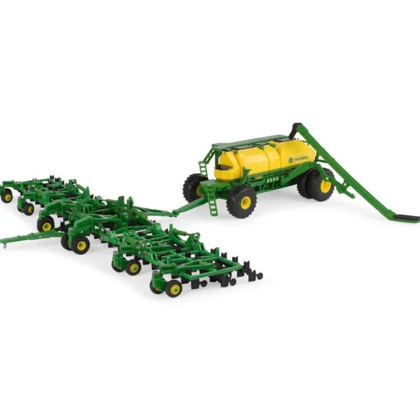 Manufacturer_ERTL Implements<1/64 John Deere Air Seeder Set with 1870 Air Drill & C850 Air Cart