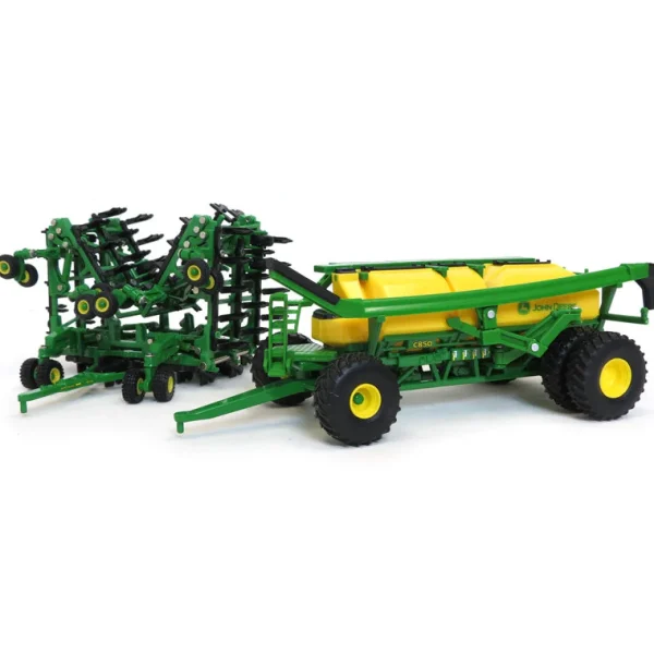Manufacturer_ERTL Implements<1/64 John Deere Air Seeder Set with 1870 Air Drill & C850 Air Cart
